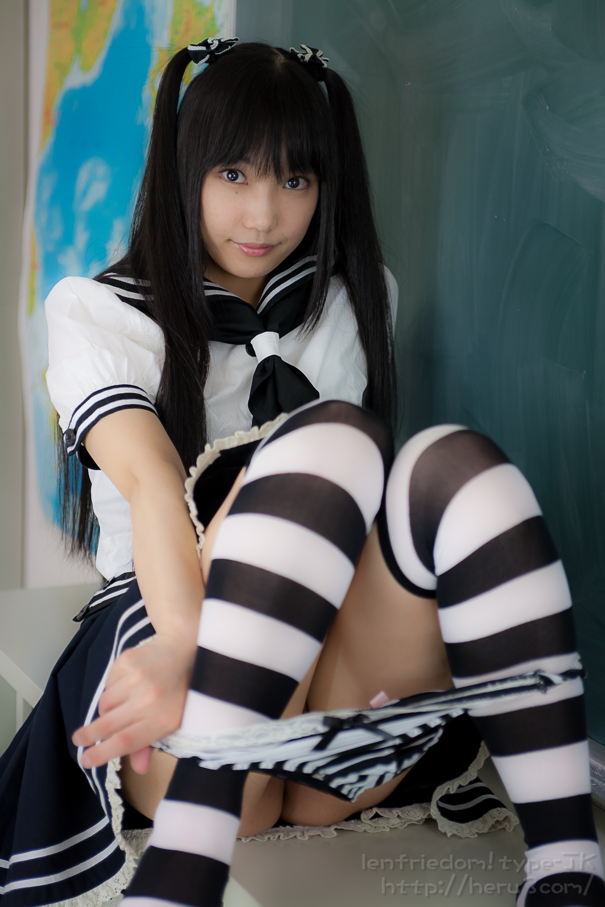 (C80) (コスプレ) [lenfried] lenfriedom CosPlay制服诱惑套图